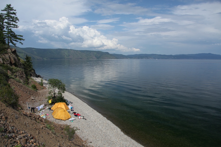 11 Байкал бухта Листвиничная на байдарке вдоль КБЖД 2019