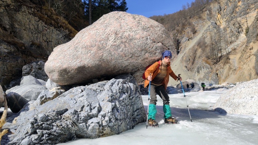 13 Тяжела дорога к вершинам. 2021г. по дороге к перевалу Бугавек